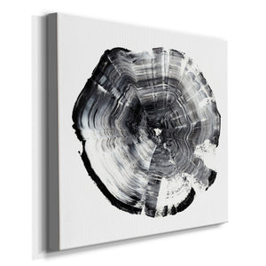 Tree Ring Abstract I-Premium Gallery Wrapped Canvas - Ready to Hang