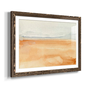 Ash Blue Horizon I-Premium Framed Print - Ready to Hang