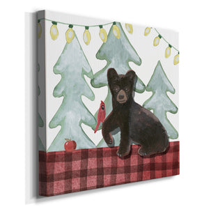 A Very Beary Christmas II-Premium Gallery Wrapped Canvas - Ready to Hang
