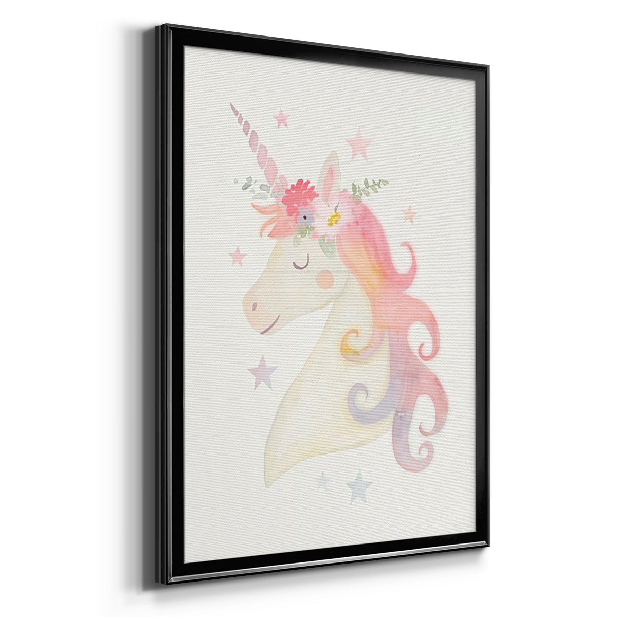Sweet Unicorn I Premium Framed Print - Ready to Hang
