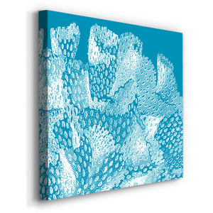 Saturated Coral IV-Premium Gallery Wrapped Canvas - Ready to Hang
