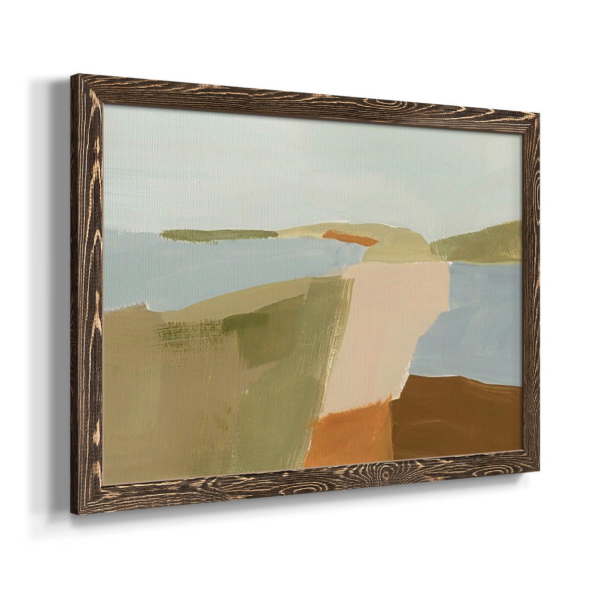 Stacked Landscape II-Premium Framed Canvas - Ready to Hang