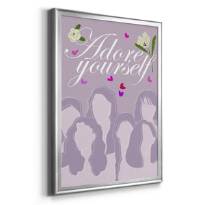 Happy Galentine's Day Collection B Premium Framed Print - Ready to Hang