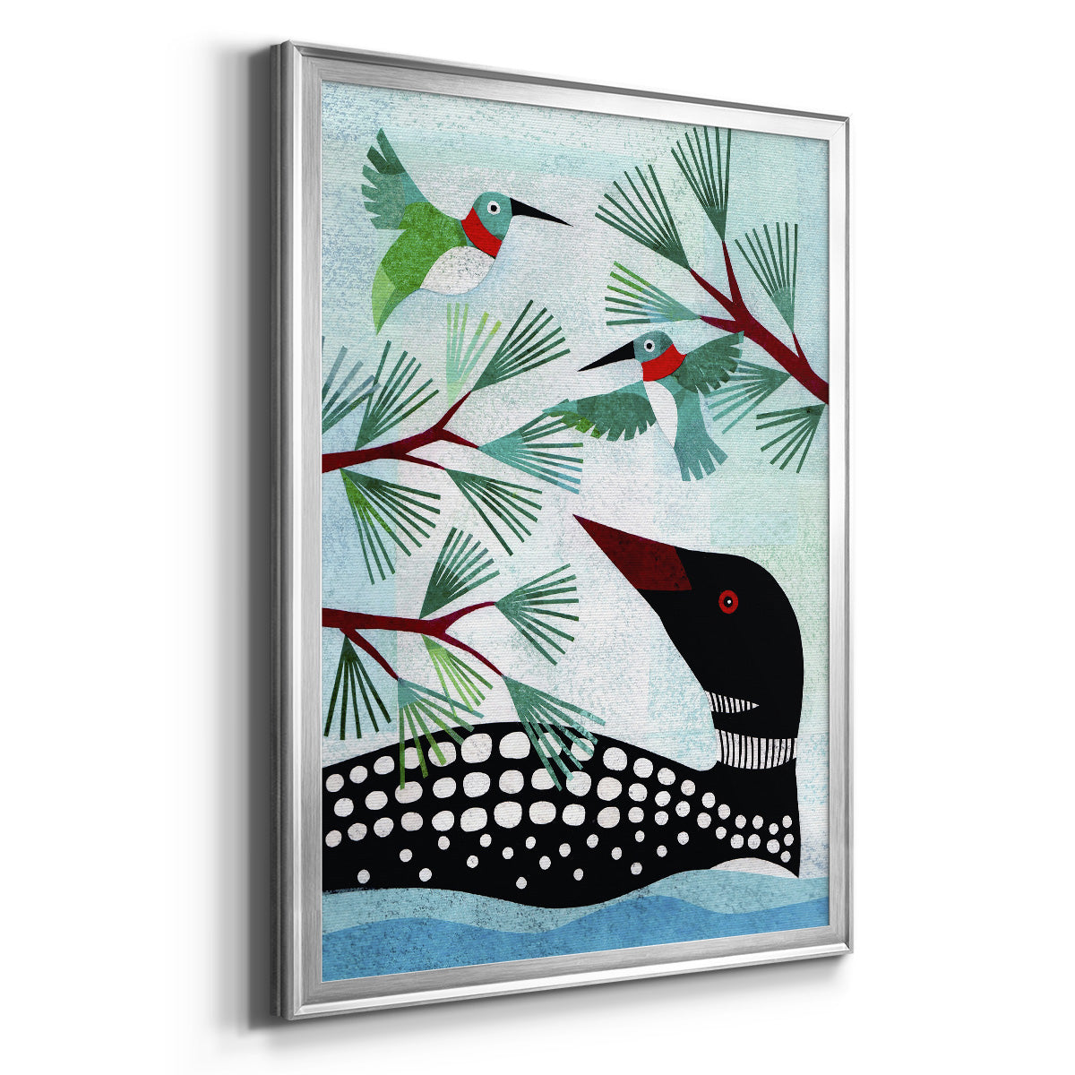 Forest Creatures IX Premium Framed Print - Ready to Hang