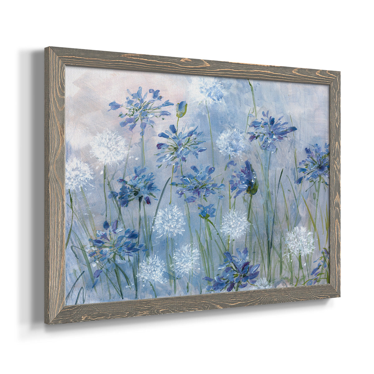 Dandelion and Agapanthus-Premium Framed Canvas - Ready to Hang