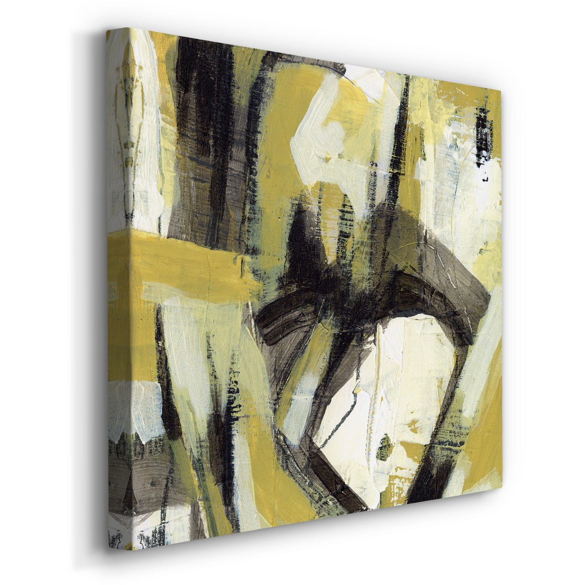 Citron Rhythm I-Premium Gallery Wrapped Canvas - Ready to Hang