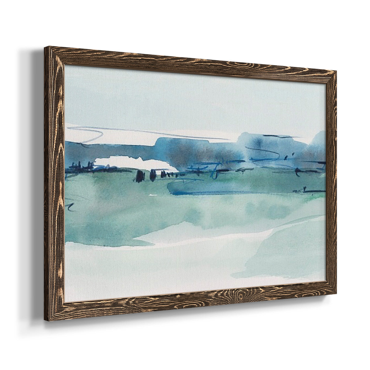 Ultramarine Vista I-Premium Framed Canvas - Ready to Hang
