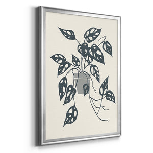 Growing Leaves I Premium Framed Print - Ready to Hang