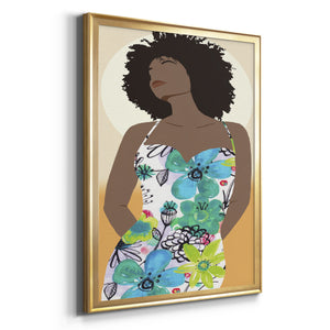 You Go Woman I Premium Framed Print - Ready to Hang