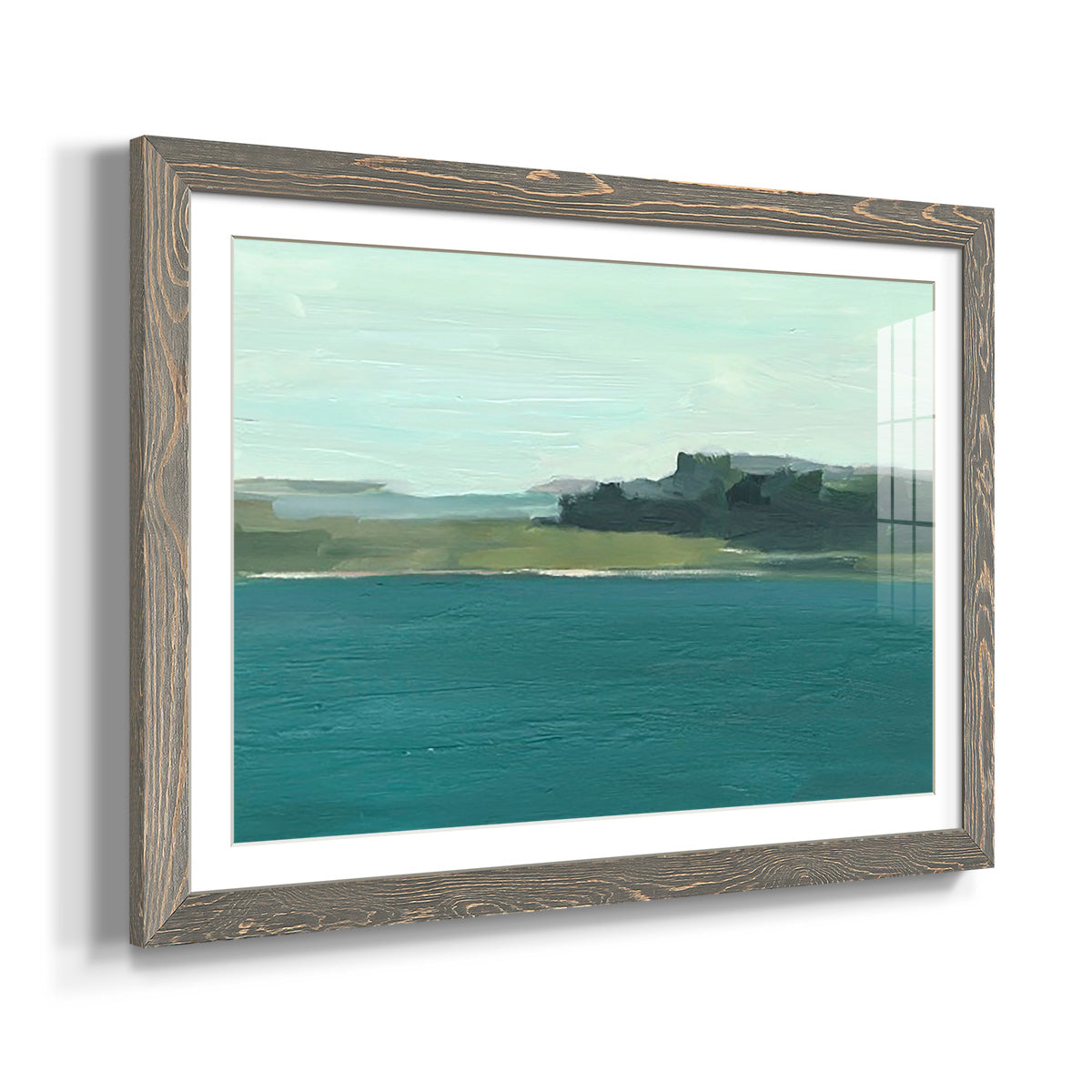 Calming Lake View II-Premium Framed Print - Ready to Hang