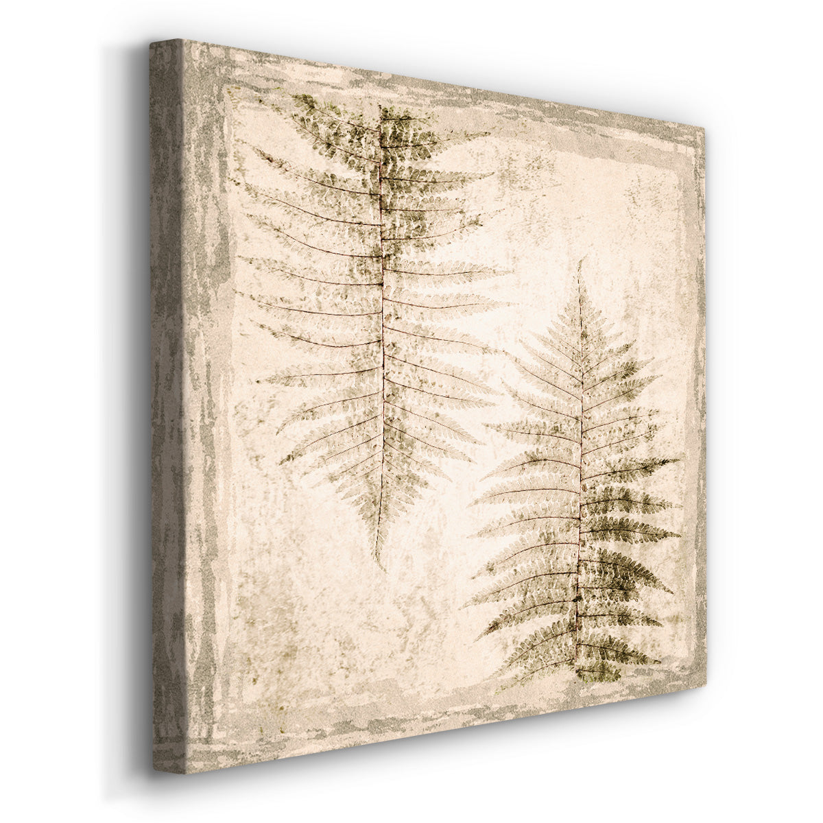 Stone Leaf II-Premium Gallery Wrapped Canvas - Ready to Hang