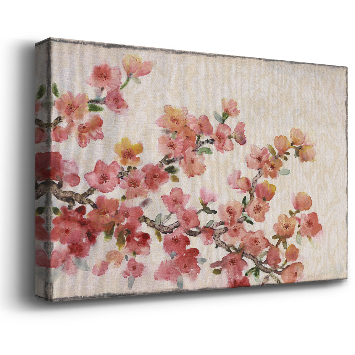 Cherry Blossom Composition II Premium Gallery Wrapped Canvas - Ready to Hang
