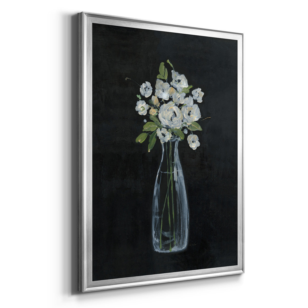 Sophisticated Farm Floral II Premium Framed Print - Ready to Hang