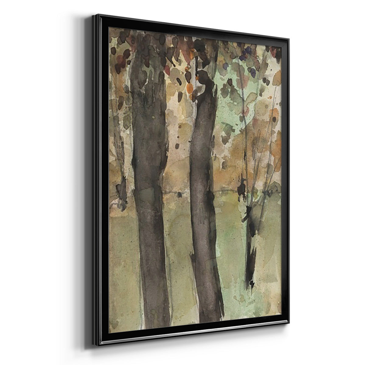 Under the Tree Confetti I Premium Framed Print - Ready to Hang