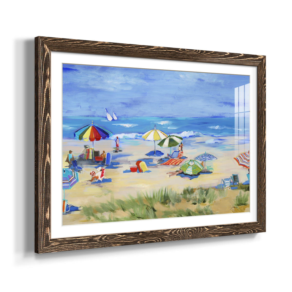 Sunshine State of Mind-Premium Framed Print - Ready to Hang