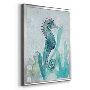 Seahorse I Premium Framed Print - Ready to Hang