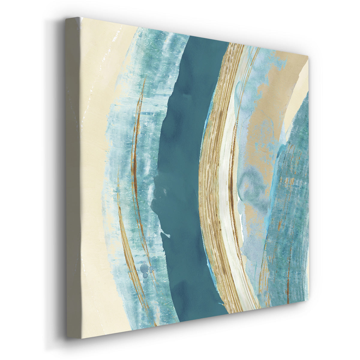 Making Blue Waves II-Premium Gallery Wrapped Canvas - Ready to Hang