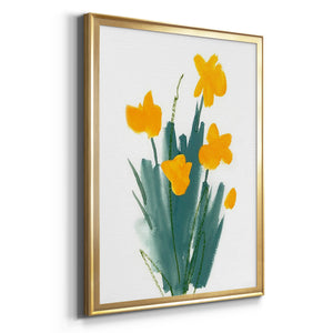 Daffodil Bunch II Premium Framed Print - Ready to Hang