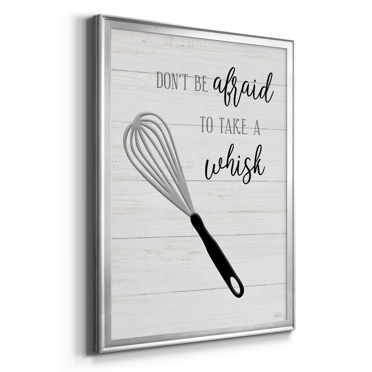 Take A Whisk Premium Framed Print - Ready to Hang
