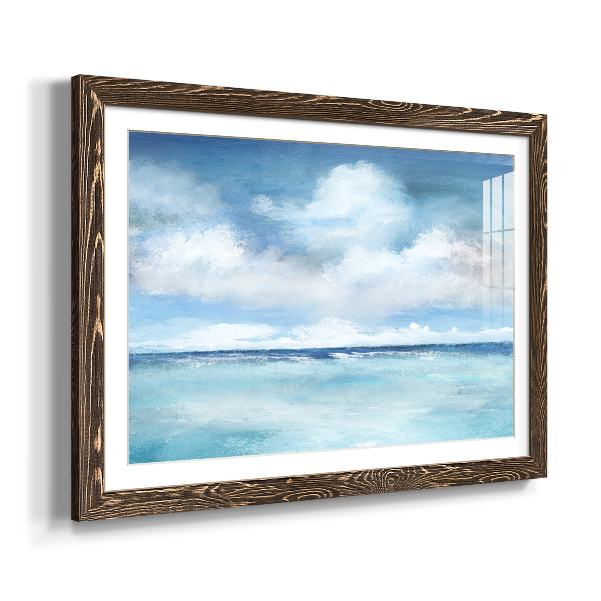 Caribbean Clouds-Premium Framed Print - Ready to Hang