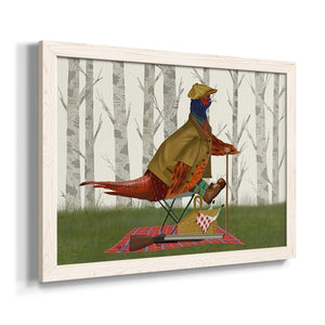 Pheasant Shooting Party 4-Premium Framed Canvas - Ready to Hang