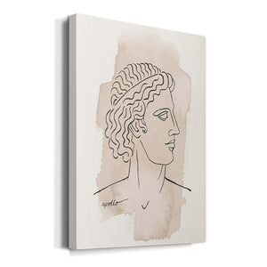 Greek Busts IV Premium Gallery Wrapped Canvas - Ready to Hang