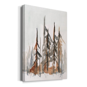 Rustic Evergreens I Premium Gallery Wrapped Canvas - Ready to Hang