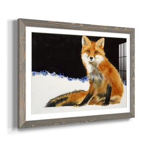 Fox-Premium Framed Print - Ready to Hang