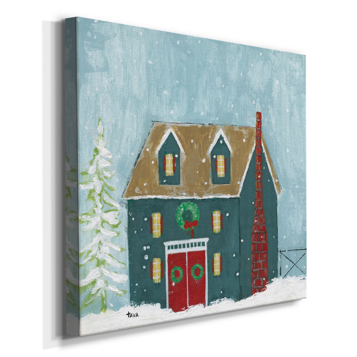 Ready For Christmas-Premium Gallery Wrapped Canvas - Ready to Hang