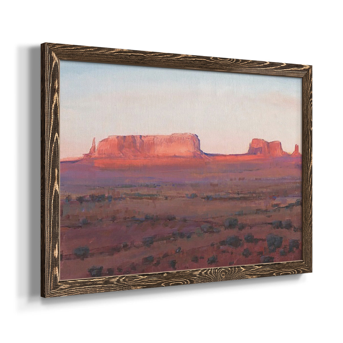 Red Rocks at Dusk I-Premium Framed Canvas - Ready to Hang