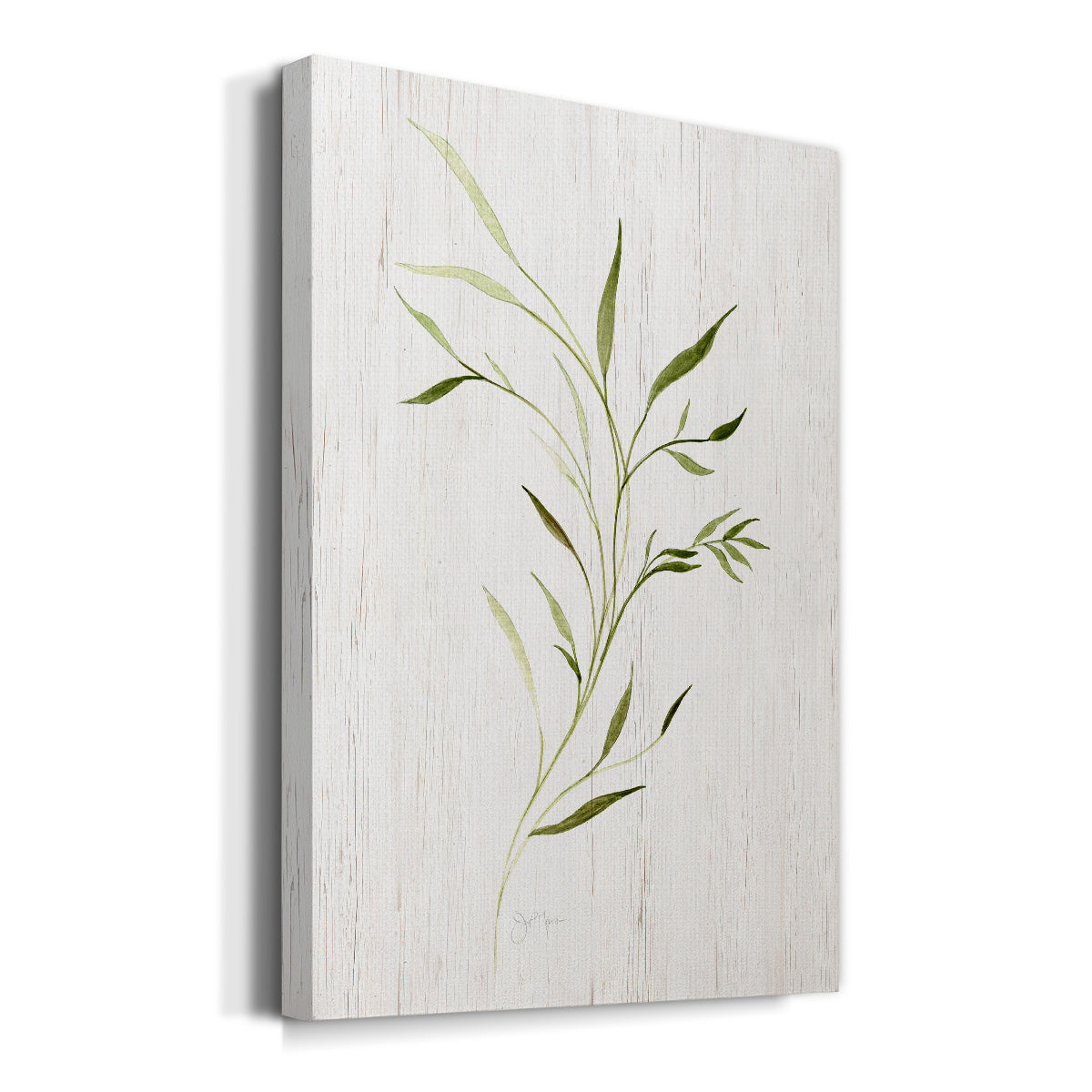 Windblown Leaves II Premium Gallery Wrapped Canvas - Ready to Hang