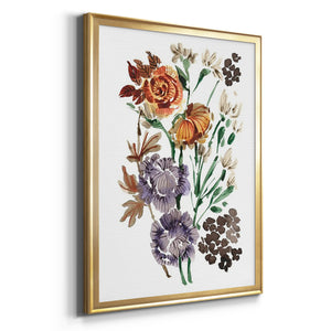 Garden Bouquets I Premium Framed Print - Ready to Hang