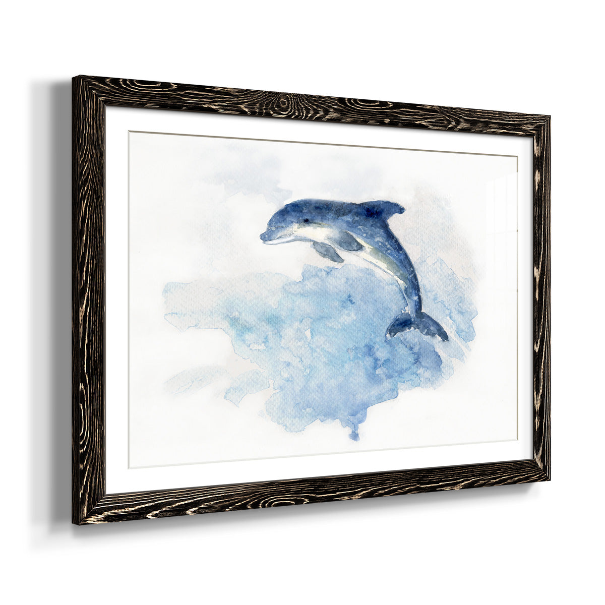 Wave Jumping-Premium Framed Print - Ready to Hang