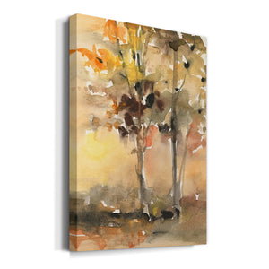 Fall Foliage Watercolor II Premium Gallery Wrapped Canvas - Ready to Hang