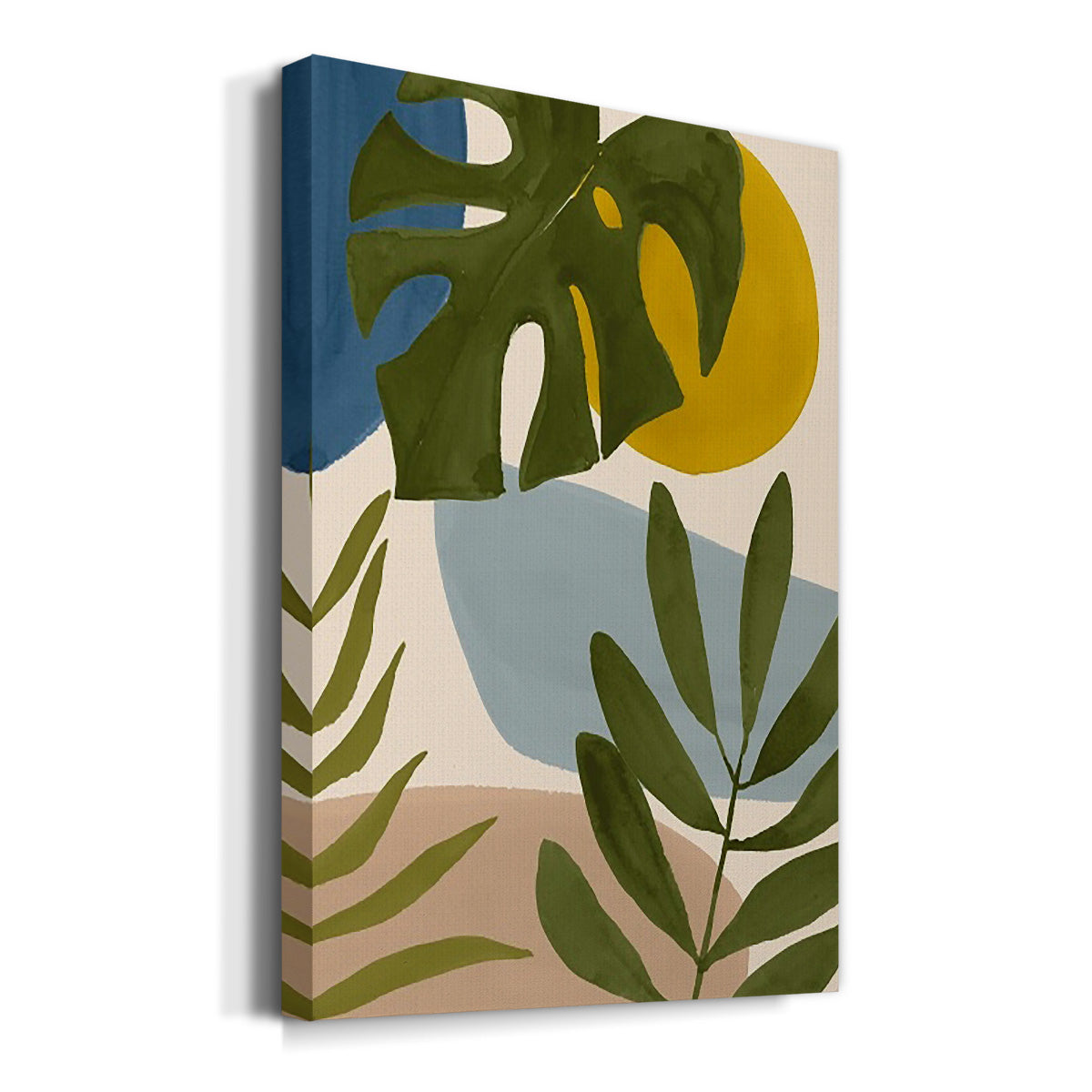 Tropica Tumble I Premium Gallery Wrapped Canvas - Ready to Hang