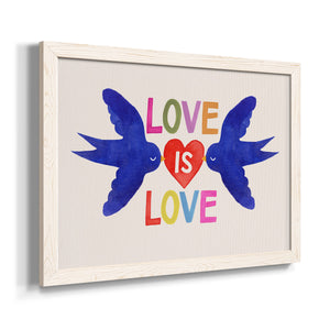 Love Loudly Collection A-Premium Framed Canvas - Ready to Hang