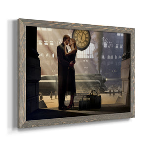 Au Revoir-Premium Framed Canvas - Ready to Hang