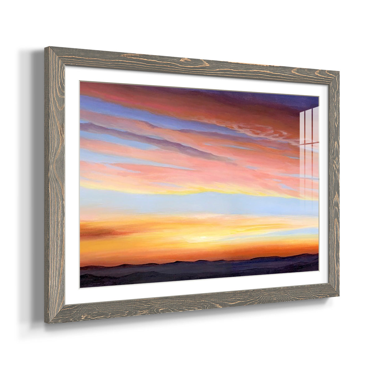 Ignited Dusk III-Premium Framed Print - Ready to Hang