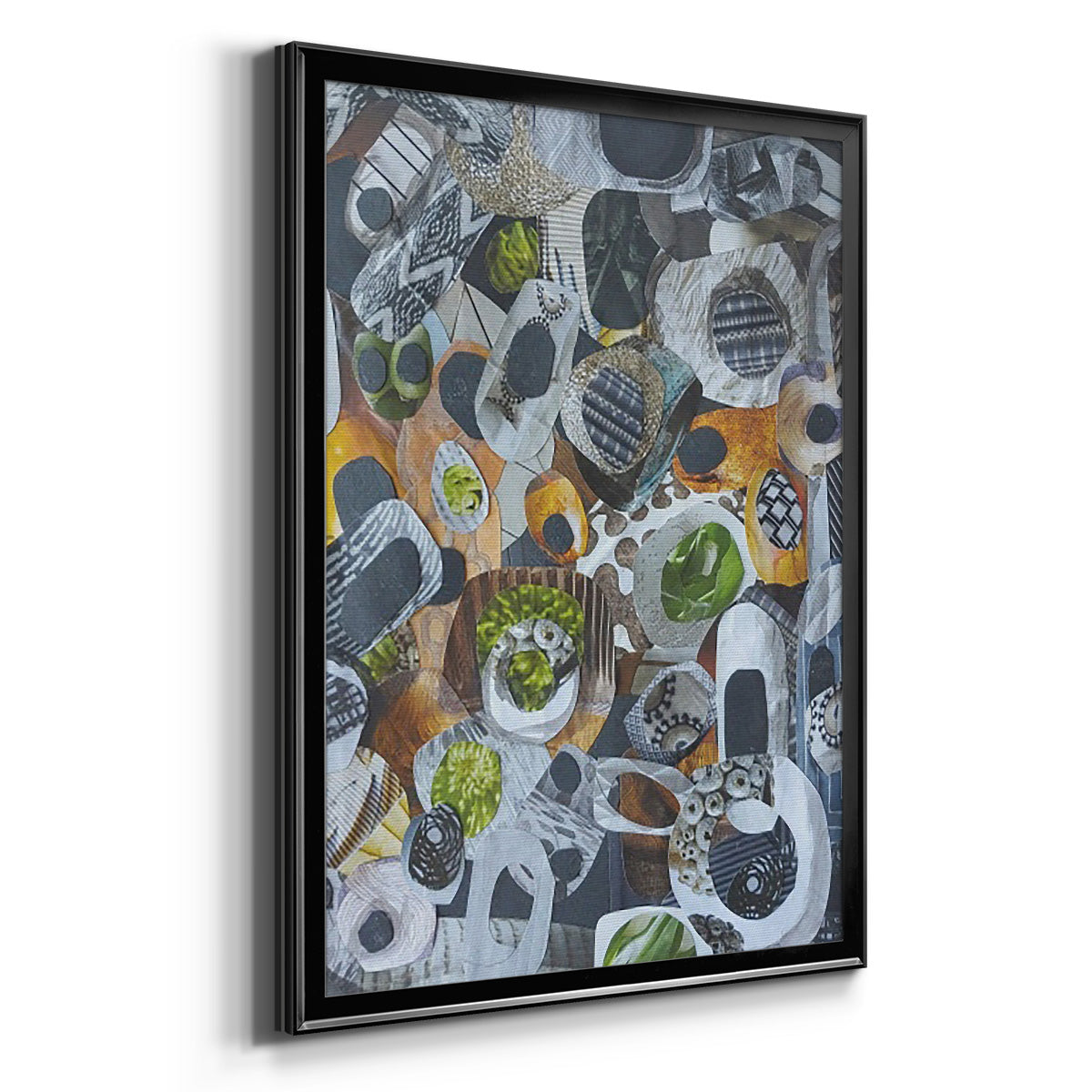 Big Sur Stones and Kelp Premium Framed Print - Ready to Hang
