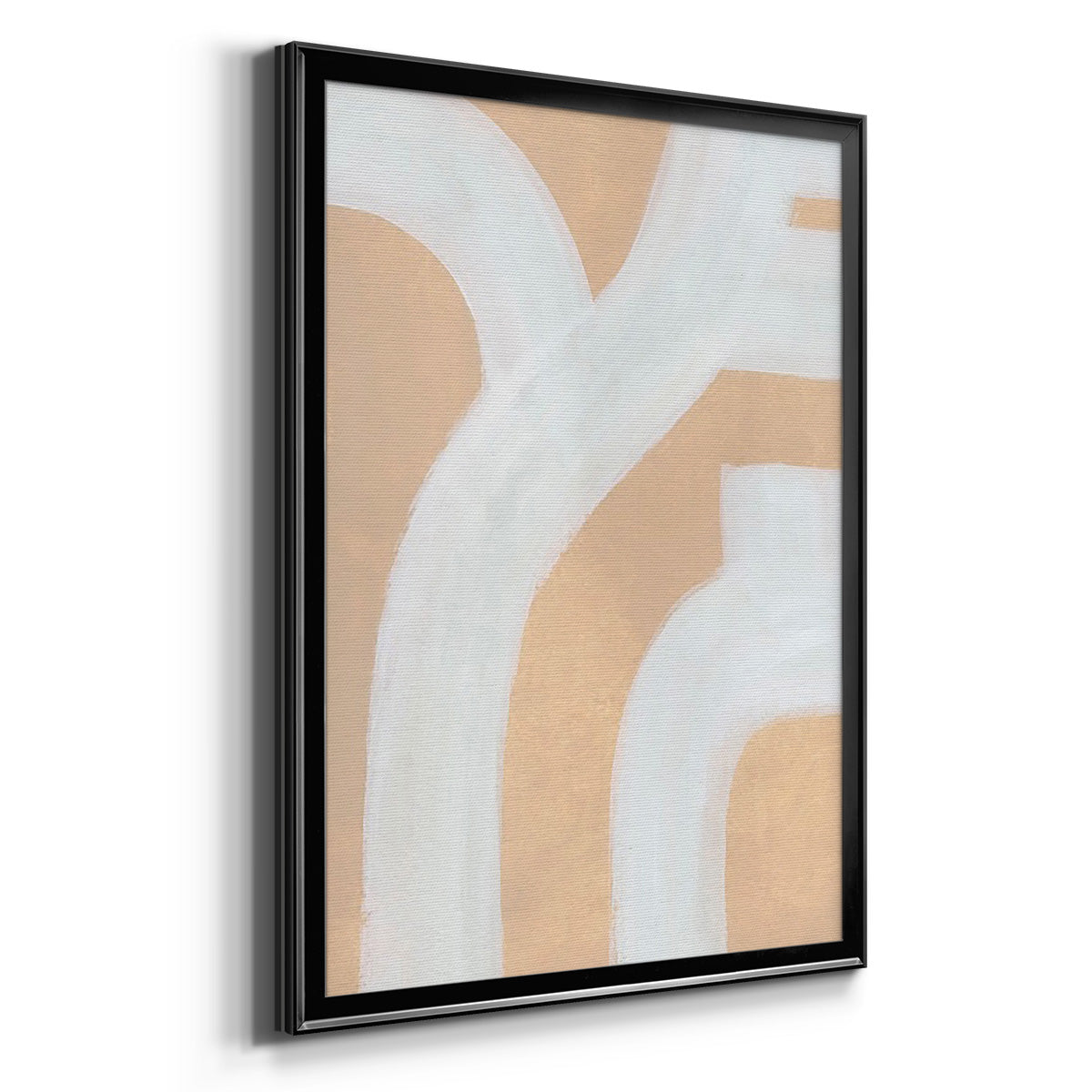 Neutral Winding Paths I Premium Framed Print - Ready to Hang