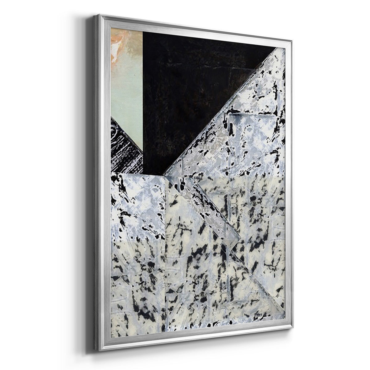 Tiles & Texture Abstract Angles II Premium Framed Print - Ready to Hang
