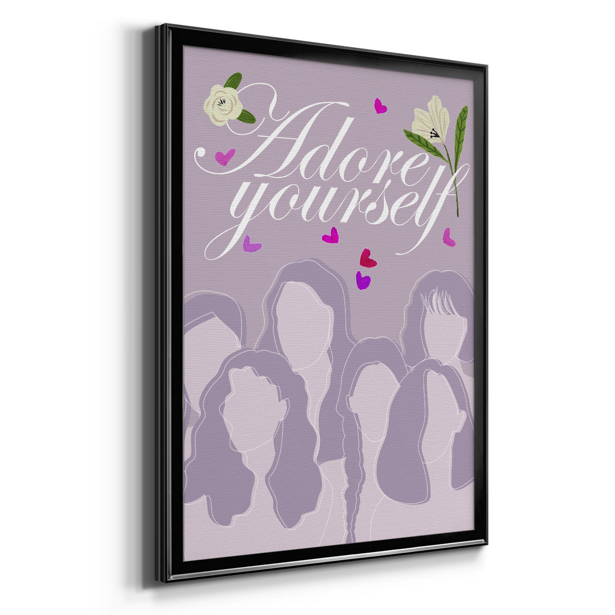 Happy Galentine's Day Collection B Premium Framed Print - Ready to Hang