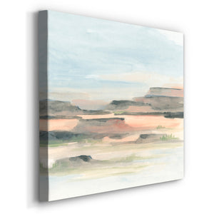 Dusty River Valley I-Premium Gallery Wrapped Canvas - Ready to Hang