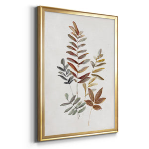 Autumn Leaves I Premium Framed Print - Ready to Hang