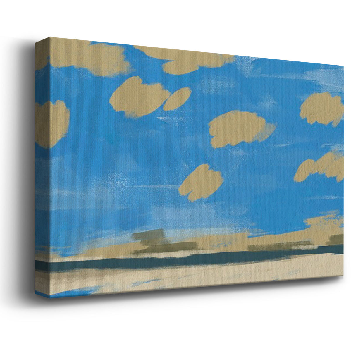 Textured Beachscape II Premium Gallery Wrapped Canvas - Ready to Hang