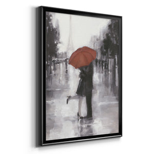 Caught in the Rain Premium Framed Print - Ready to Hang