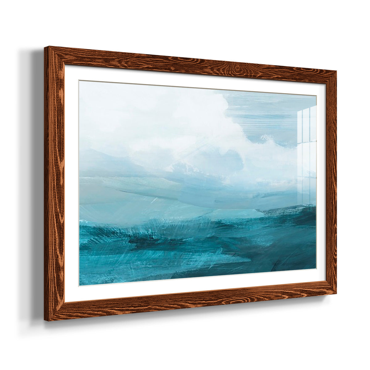 Azure Rising IV-Premium Framed Print - Ready to Hang