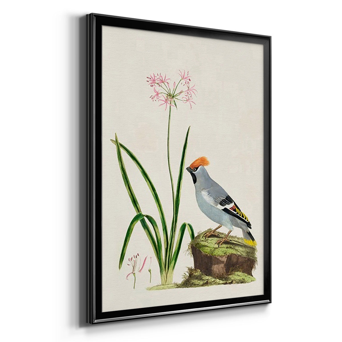 Bird in Habitat II Premium Framed Print - Ready to Hang