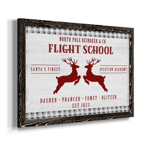 Flight School-Premium Framed Canvas - Ready to Hang