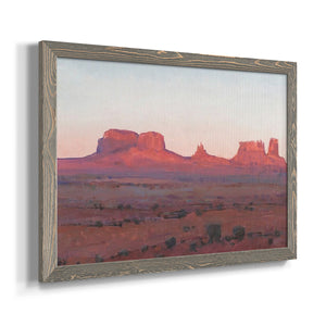 Red Rocks at Dusk II-Premium Framed Canvas - Ready to Hang